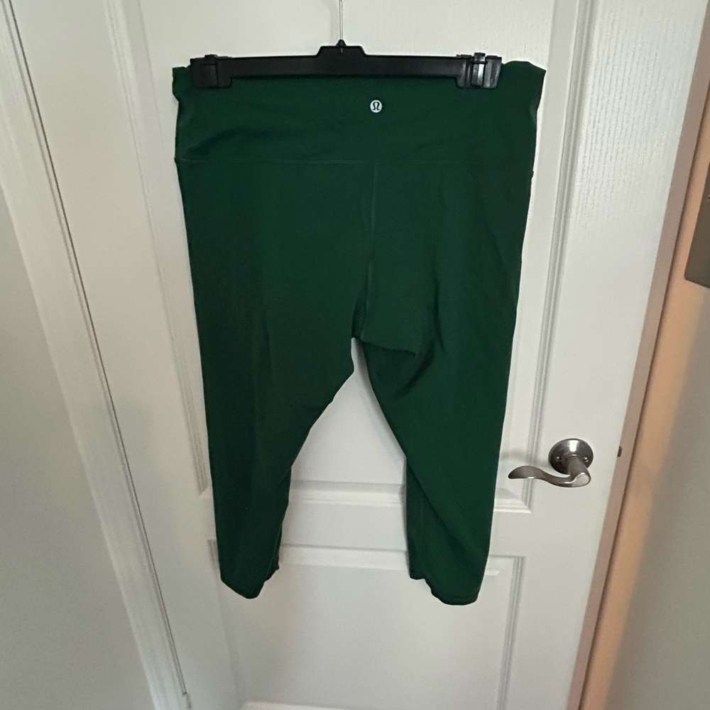 lululemon athletica High-Rise Green Cropped Leggings